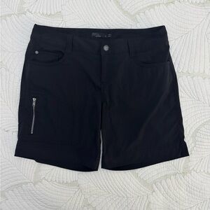 Prana Black Hazel Shorts- Size 6